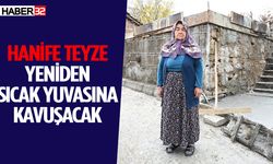 Hanife teyze yeniden sıcak yuvasına kavuşacak