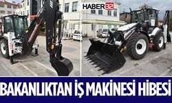 Bakanlıktan Eğirdir Belediyesi’ne İş Makinesi Hibe Edildi