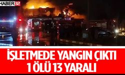 Restoranda Yangın Çıktı Ölü Ve Yaralılar Var