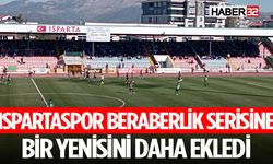 Isparta 32 Spor, Evinde  Berabere Kaldı