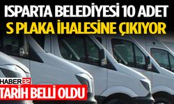 Isparta Belediyesi S Plaka İhalesine Çıkıyor