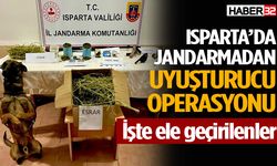 Isparta’da Jandarmadan Uyuşturucu Operasyonu