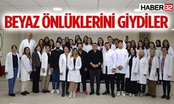 Kimya Bölümü Birinci Sınıf Öğrencileri Beyaz Önlüklerini Giydi