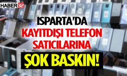 Isparta'da Kayıtdışı Telefon Satıcılarına Şok Baskın!