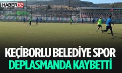 Keçiborlu Belediye Spor Deplasmanda 2-0 Mağlup Oldu