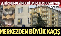 Isparta Şehir Merkezindeki Daireler Boşalıyor!