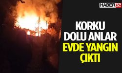 Son Dakika Isparta'da Ev Yanıyor