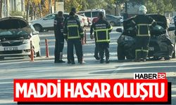 Isparta'da Okul Yakınında Trafik Kazası