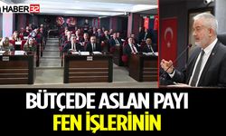 Bütçede Aslan Payı Fen İşlerinin Oldu