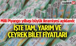 Milli Piyango yılbaşı büyük ikramiyesi açıklandı