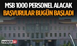 MSB 1000 Personel Alacak İşte Şartlar