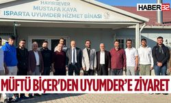 Müftü Biçer'den UYUMDER’e ziyaret