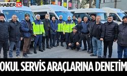 Eğirdir Jandarma Trafik Ekiplerinden Okul Servis Araçlarına Denetim