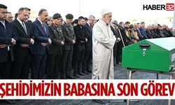 Şehidimizin Babasına Son Görev