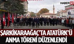 Şarkikarağaç'ta Gazi Mustafa Kemal Atatürk Anıldı