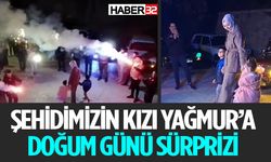 Şehit Halil Şahin’in Kızına Anlamlı Doğum Günü