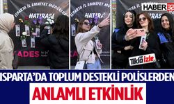 Isparta’da Kadına Şiddete Karşı Farkındalık Oluşturuldu