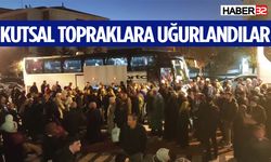 Isparta’dan 279 kişilik umre kafilesi dualarla uğurlandı