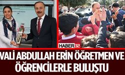 Vali Erin Öğretmenler Günü’nü kutladı