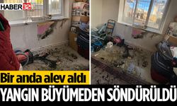 Isparta’da yangın büyümeden söndürüldü