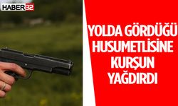 Husumetlisinin Başına 6 El Silahla Ateş Etti