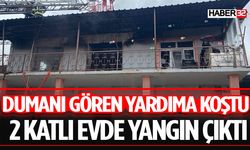 Isparta'da Yangın Alevler Üst Katı Sardı