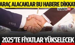 Araç Fiyatlarında Yükseliş Bekleniyor