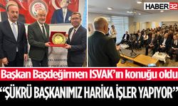 Başkan Başdeğirmen ISVAK’ın konuğu oldu