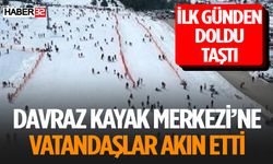 Hafta Sonunu Tatil Bilen Davraz'a Akın Etti