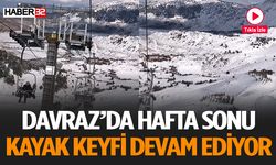 Davraz'da Kayakseverler Doyasıya Eğlendi