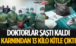 Isparta'da 30 Yıllık Doktor Şaştı Kaldı Karnından Dev Kitle Çıktı