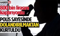 Polis, yaşlı vatandaşı dolandırılmaktan kurtardı