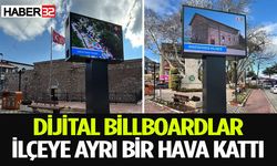 Eğirdir’de 5 Yeni Dijital Billboard Hizmete Sunuldu