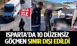 Isparta'da göçmen kaçakçılığı operasyonu