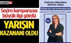 Gizem Sultan'dan Muhtarlık Yarışında Büyük Başarı