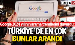 Google 2024 yılının arama trendlerini duyurdu