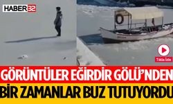 Donan Eğirdir Gölü'nde Böyle Yürüdüler