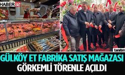 Gülköy Et Fabrika Satış Mağazası Görkemli Törenle Açıldı