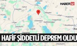 Hafif Şiddetli Deprem Meydana Geldi