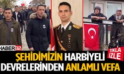 Harbiyelilerden Şehit Teğmen’e Vefa Dolu Uğurlama