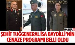 Şehit Tuğgeneral İsa Baydilli Kayseri'de son yolculuğuna uğurlanacak