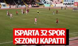 Isparta 32 Spor, Tek Puanlar Sezonu Kapattı