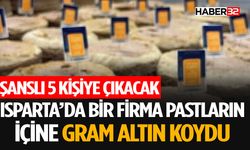 Yılbaşı İçin Altınlı Pasta Sürprizi