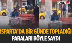 Dilenci Kadının Para Sayma Görüntüler Tepki Çekti