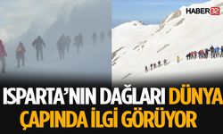 Isparta'nın Dağları, Dünya Dağcılarını Ağırlıyor