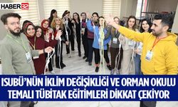 TÜBİTAK destekli Orman Okulu eğitimleri devam ediyor