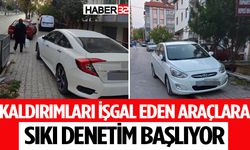 Isparta’da Kaldırım İşgali Yapan Araçlara Sıkı Denetim Geliyor