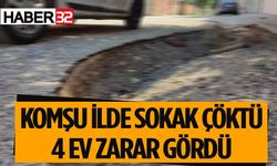 Komşu İlde Göçük Meydana Geldi