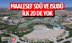 Isparta'nın İki Önemli Üniversitesi Sıralamaya Giremedi