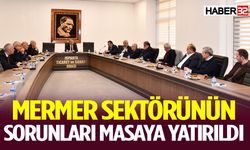 ITSO’da Mermer Sektörünün Sorunlarını Ele Aldı